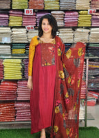 BUDGETED SEMI SILK SLWAR SUITS @840/- N2780