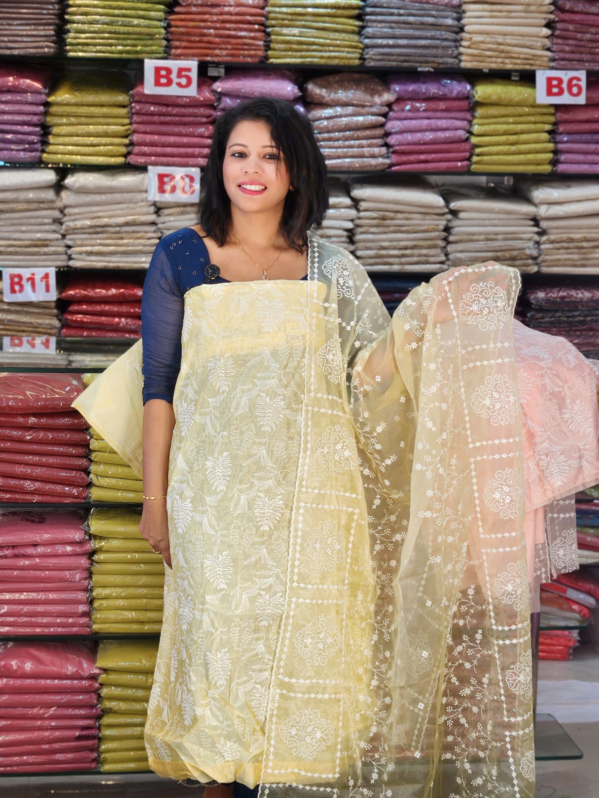 STYLISH CHANDERI SALWAR SUITS @1290/- N2833