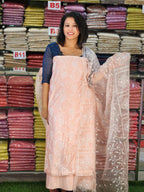 STYLISH CHANDERI SALWAR SUITS @1290/- N2833