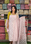 DEMANDED CHANDERI SALWAR SUITS @1290/- N2834