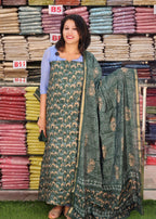 HIGHLY DEMANDED MAHESWARI SILK SALWAR SUITS @1199/- N2838