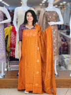 AWESOME MUL CHANDERI  SALWAR SUITS @1299/- N2793