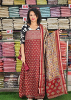 AWESOME MAHESWARI SILK  SALWAR SUITS @1050/-  N2846