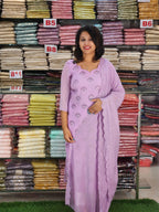 STYLISH MUL SHIFFON SALWAR SUITS @1340/- N2819