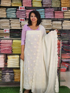 STYLISH MUL SHIFFON SALWAR SUITS @1340/- N2819