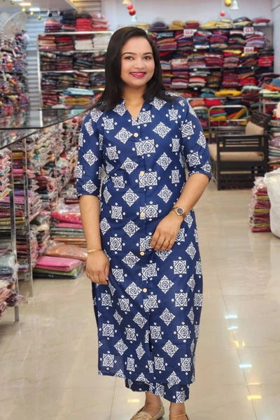 BATIK PRINT COTTON CORDSET N2575