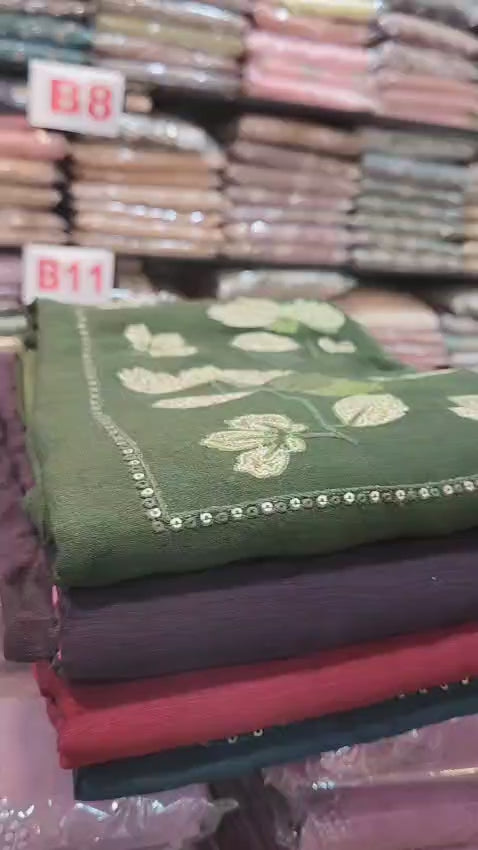 STYLISH VICHITRA SUITS WITH  LAZER BRASSO  PRINTED DUPATTA @999/- N2643